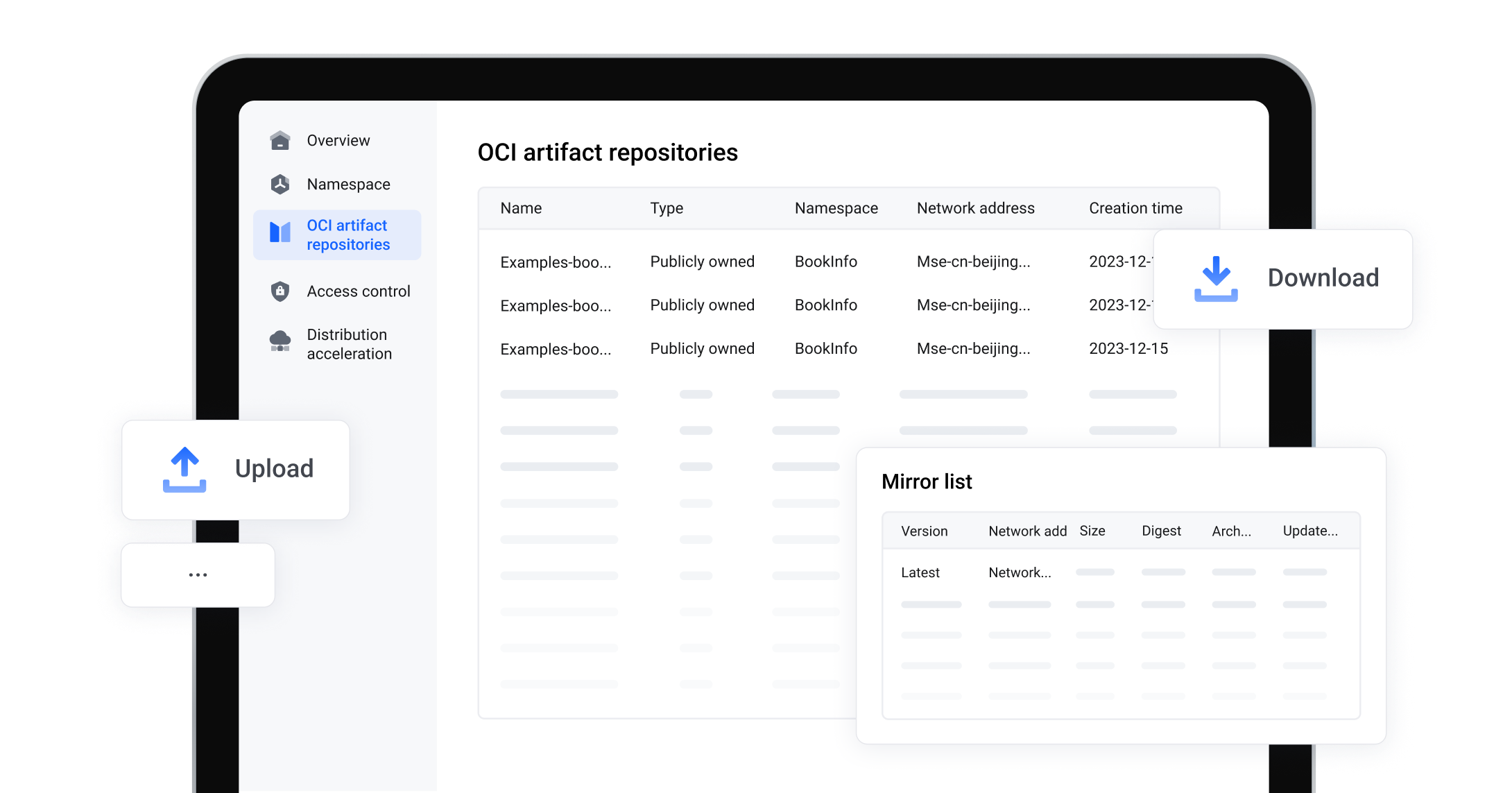 OCI artifact lifecycle management